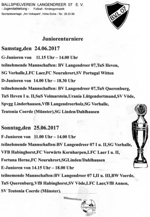Teilnehmerfeld